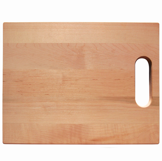 Table à Découper En Bois Massif – Bloc Boucher érable, 60x45x2.5 Cm, Réversible
