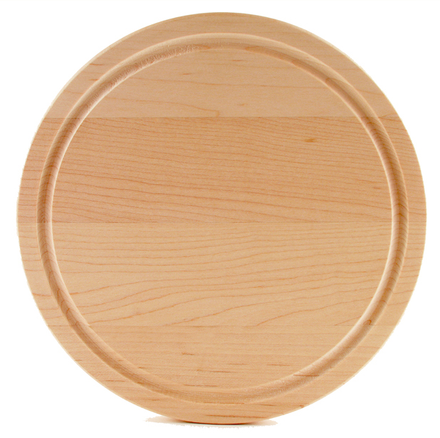 Planche à découper ronde de bar
